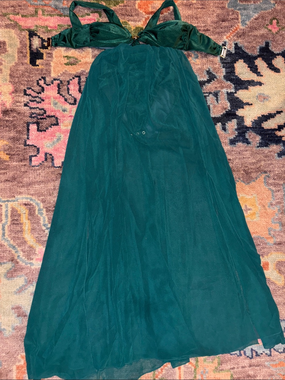 PatBo | Piscina Cutout Dress in Lycra & Chiffon - Picture 2 of 5